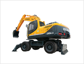 Колесный экскаватор Hyundai R210W-9S